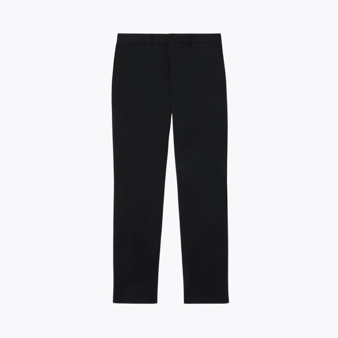 LC Slim Fit Stretch Cotton Chino Pants Lacoste Vermond Black S 