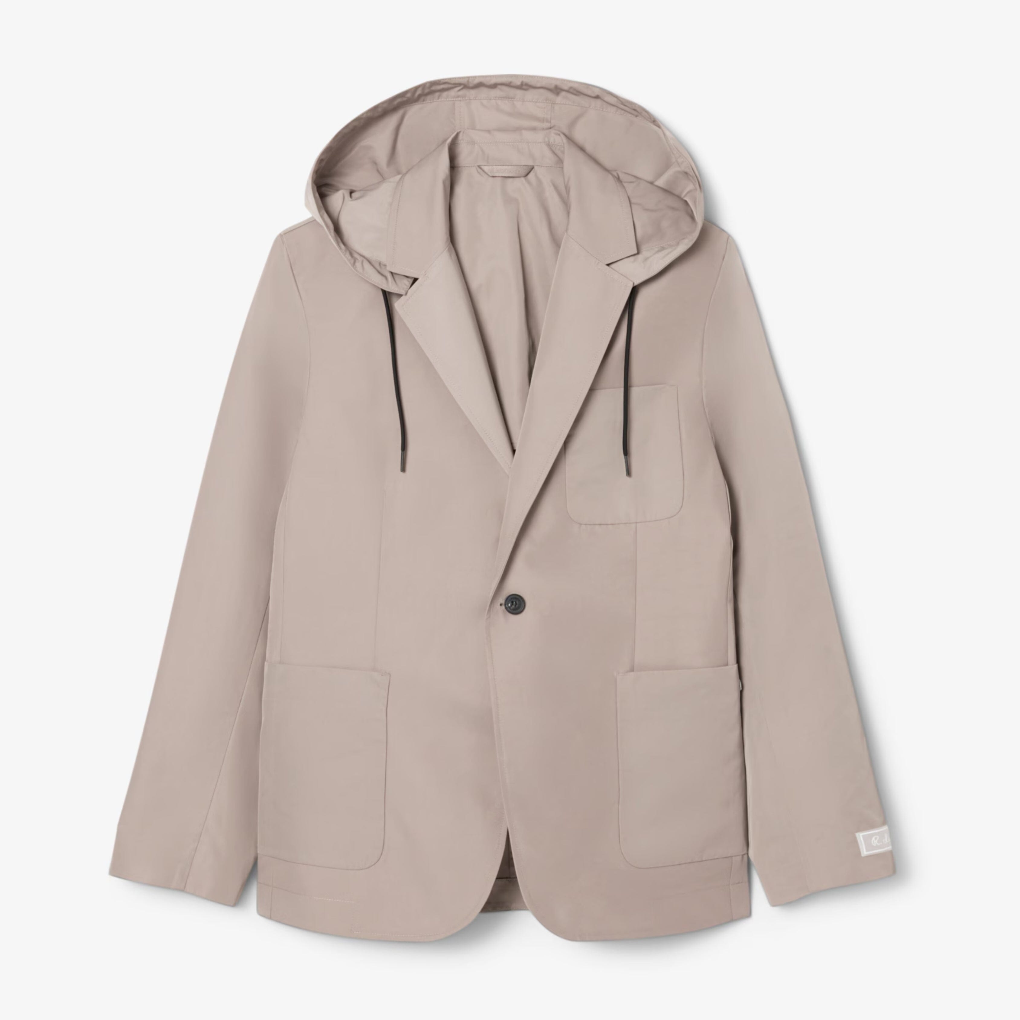 LC Twill Blazer with Hood Lacoste Vermond 