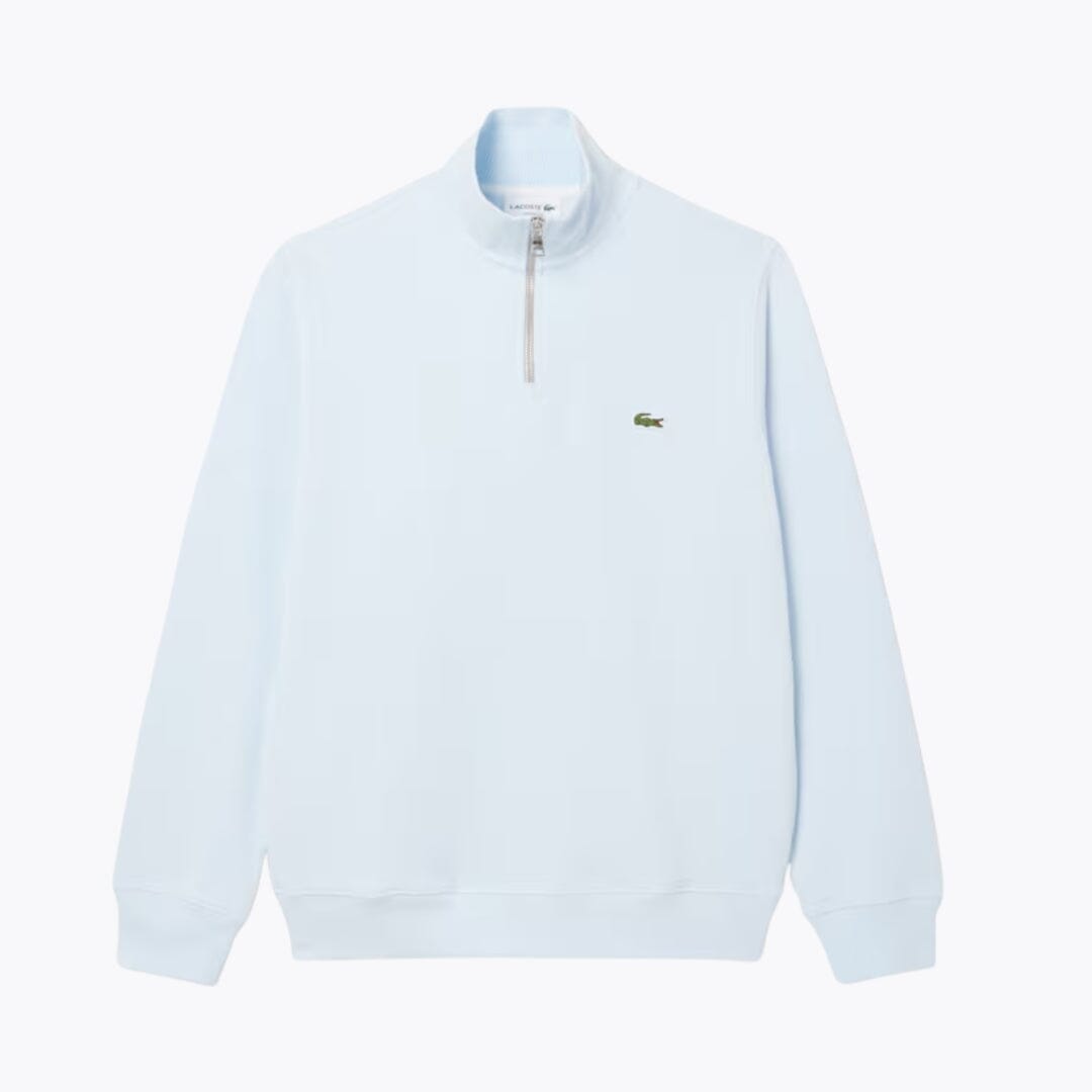 LC Zip-Up High Neck Sweatshirt Lacoste Vermond Light Blue S 