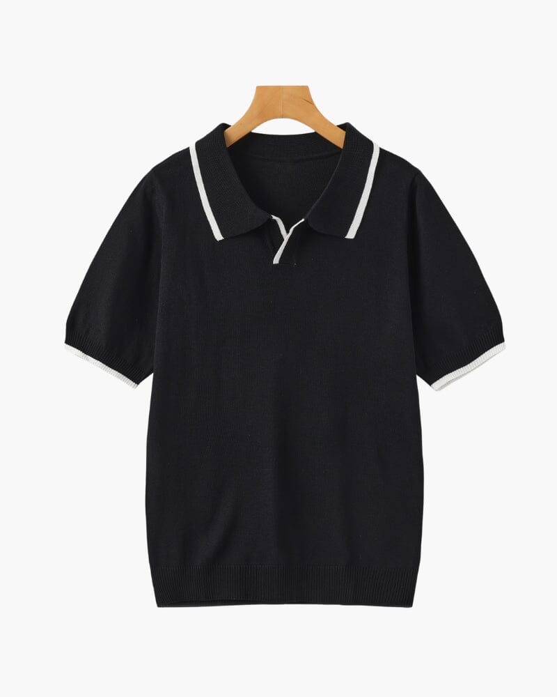 Monaco Edge Polo Vermond Schwarz XS 