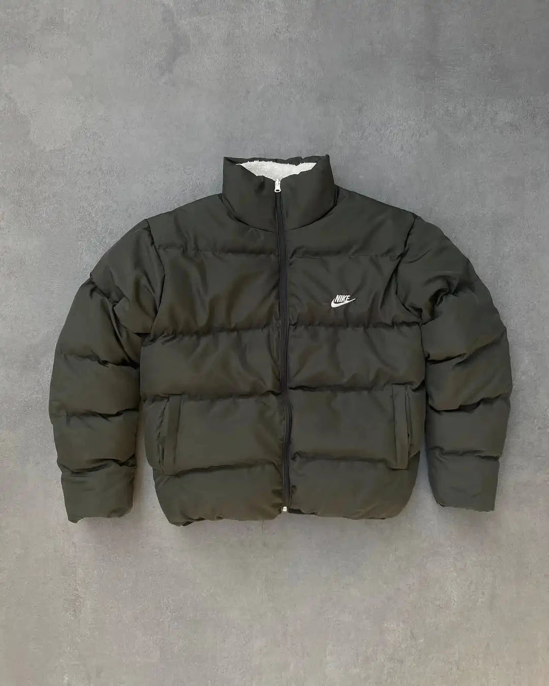 NK Jacket (Reversible) Nike Vermond Olive Green/White S 