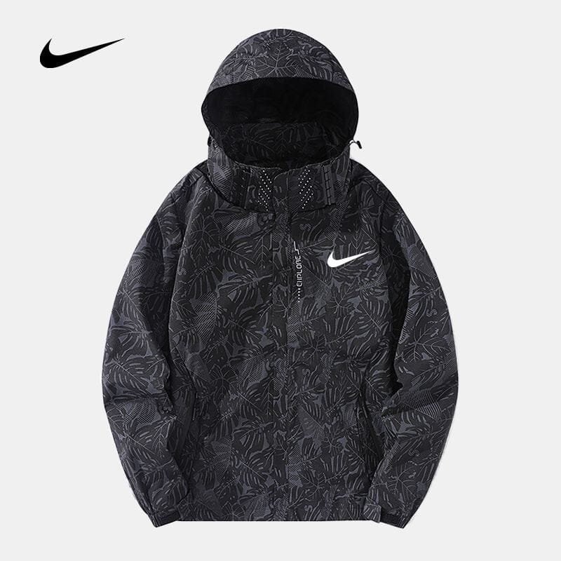 NK Men's Hooded Casual Jacket Nike Vermond Black S 