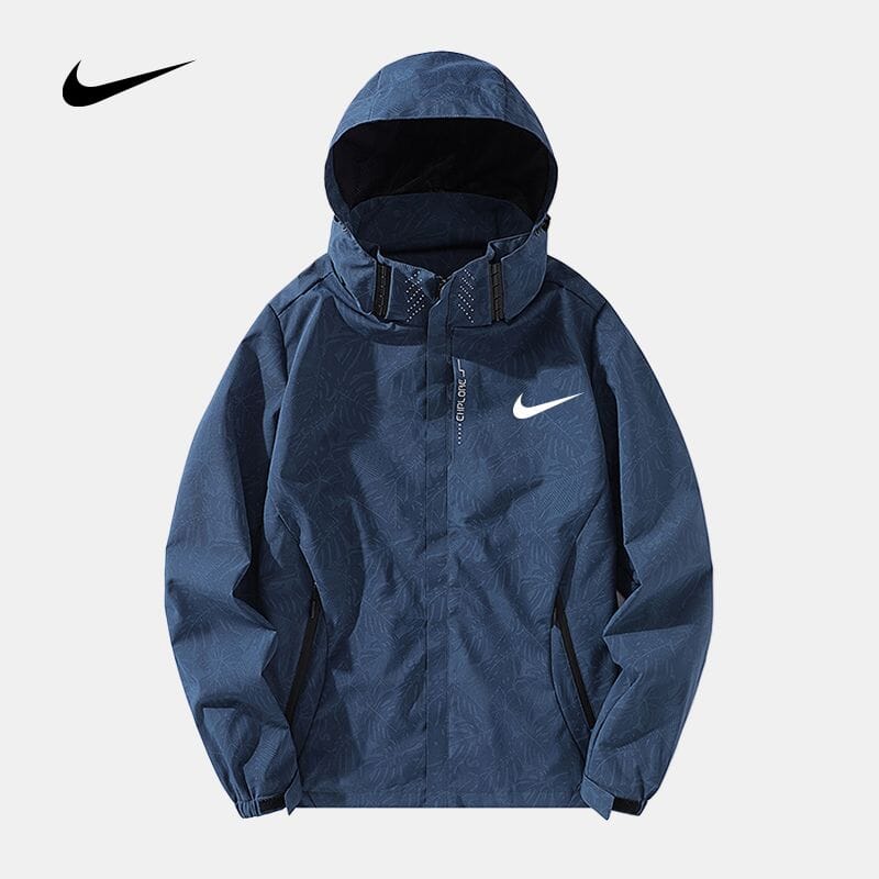 NK Men's Hooded Casual Jacket Nike Vermond Blue S 