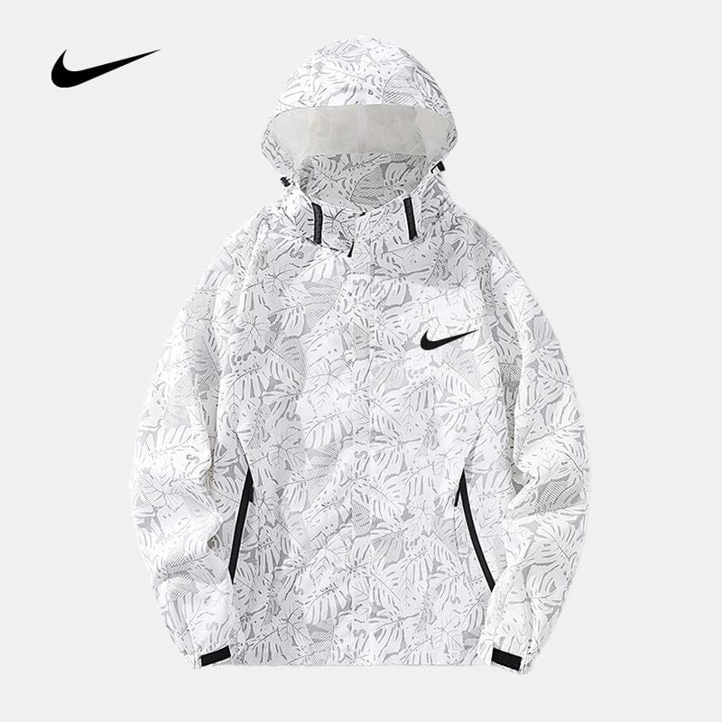 NK Men's Hooded Casual Jacket Nike Vermond White S 