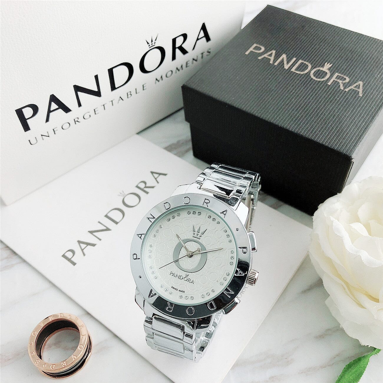 P A N D O R A Valentine's Pandora Vermond Silver 