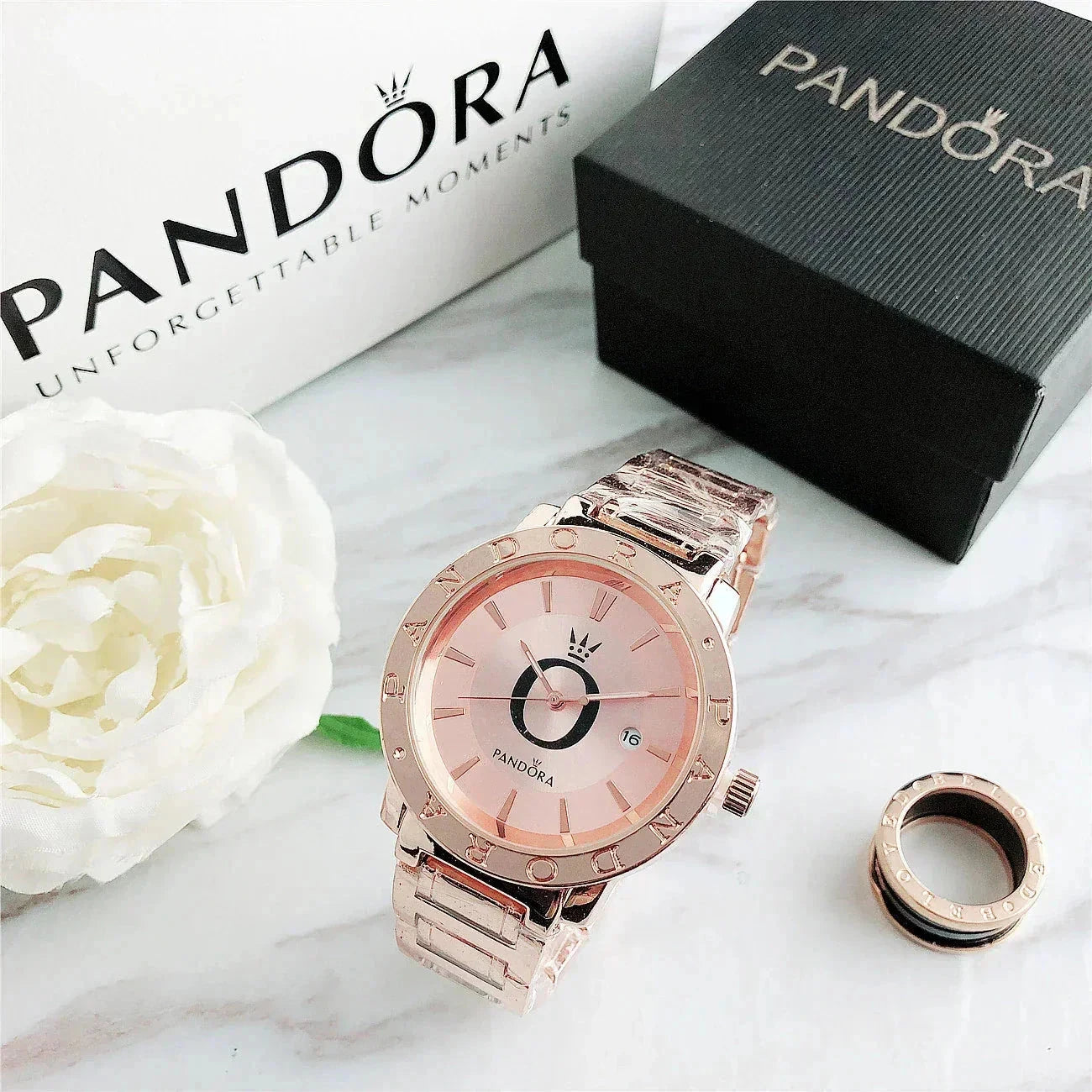 P A N D O R A Wristwatch Glamour Pandora Vermond Rose 