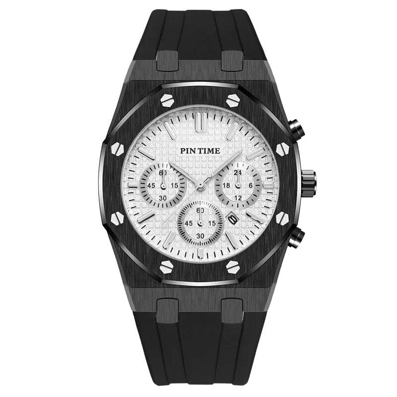 POEDAGAR Watch Bukcle Poedagar Vermond Black 