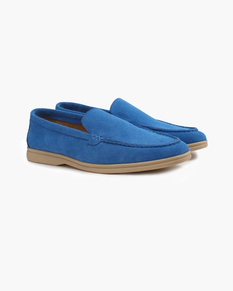 Premium Wildleder Slipper Vermond Blau US 6 