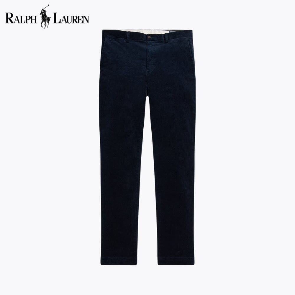 RL Andover Slim Fit Stretch Corduroy Pant Ralph Lauren Vermond Blue Navy 28 