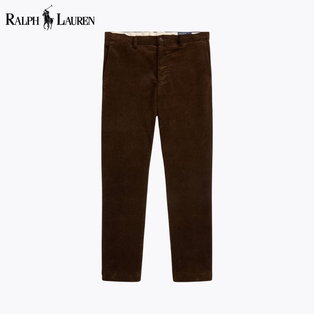 RL Andover Slim Fit Stretch Corduroy Pant Ralph Lauren Vermond Cooper Brown 28 