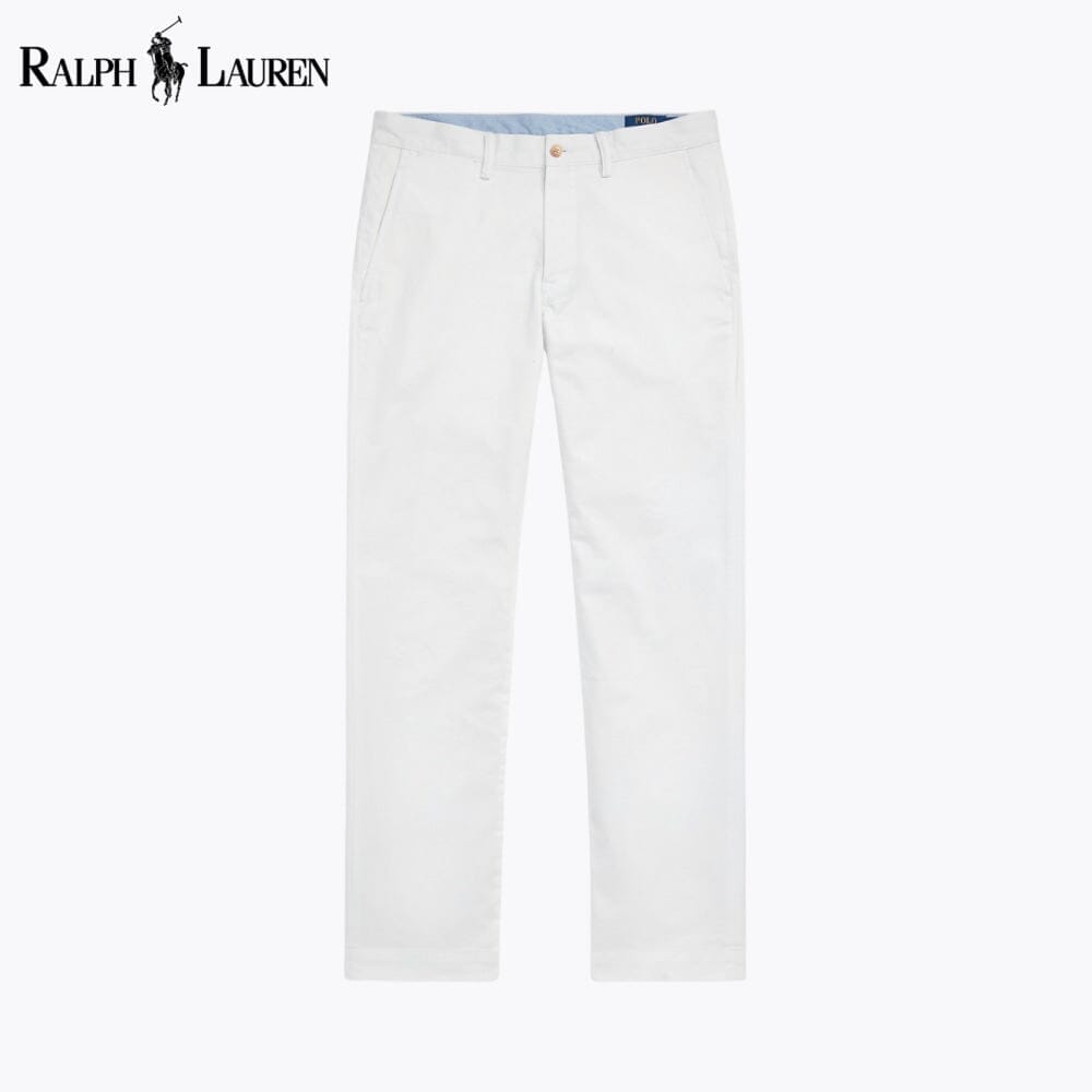 RL Bedford Washed Chino Trouser Ralph Lauren Vermond White 28 