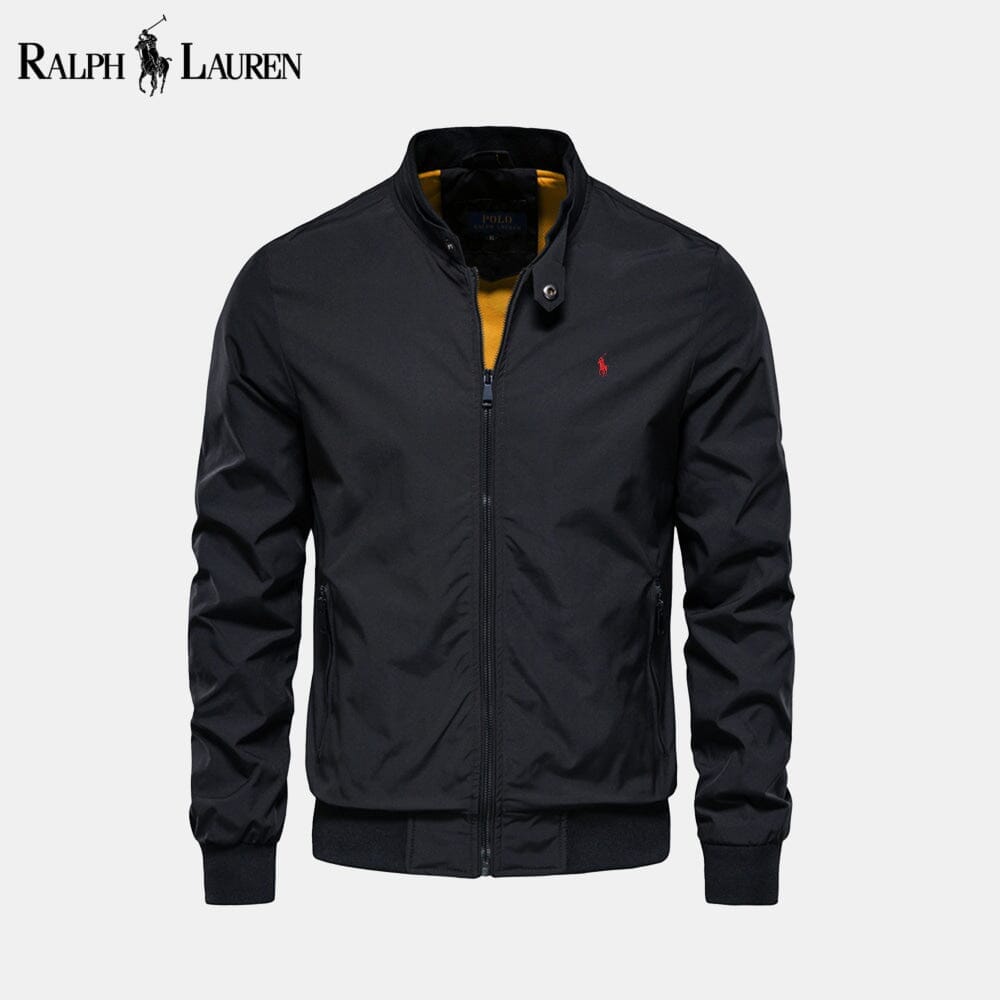 RL Bomber Classic Bomber Jacket Ralph Lauren Vermond Black S 
