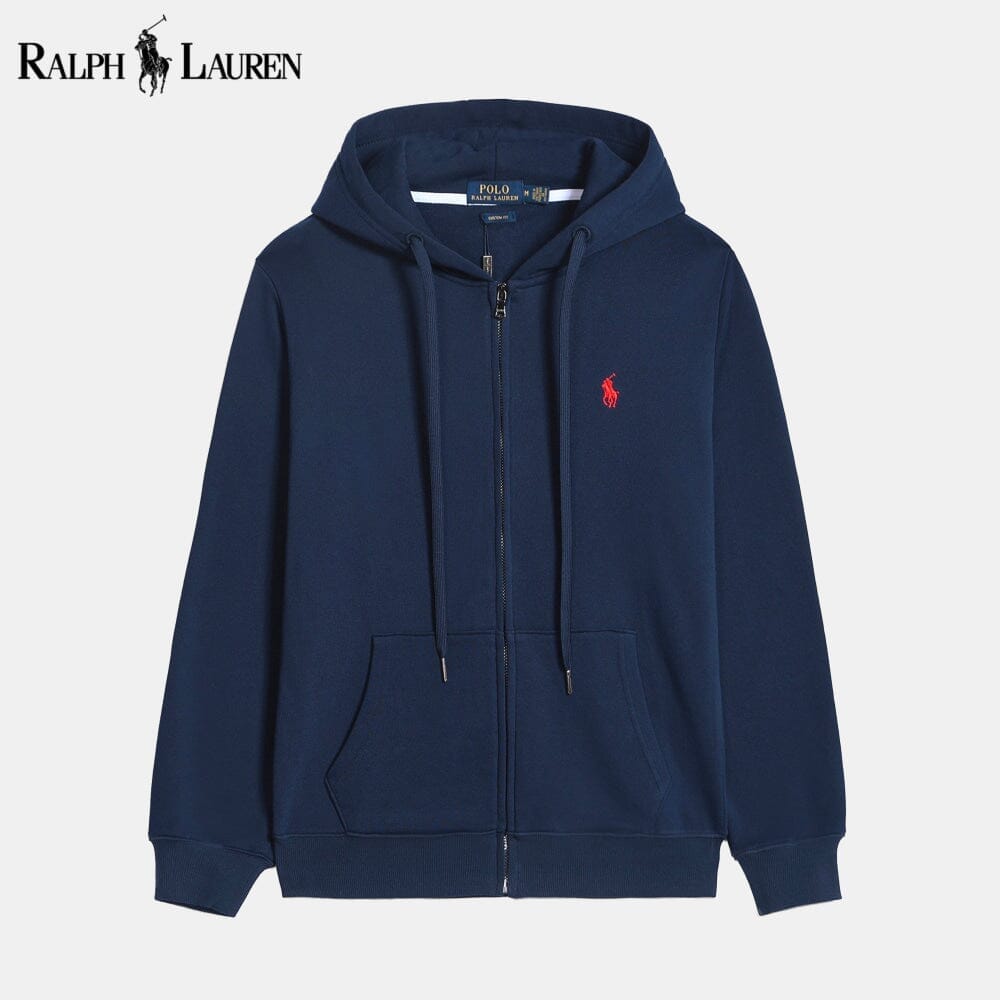 RL Classic Essential Cotton Hoodie Ralph Lauren Vermond Blue S 