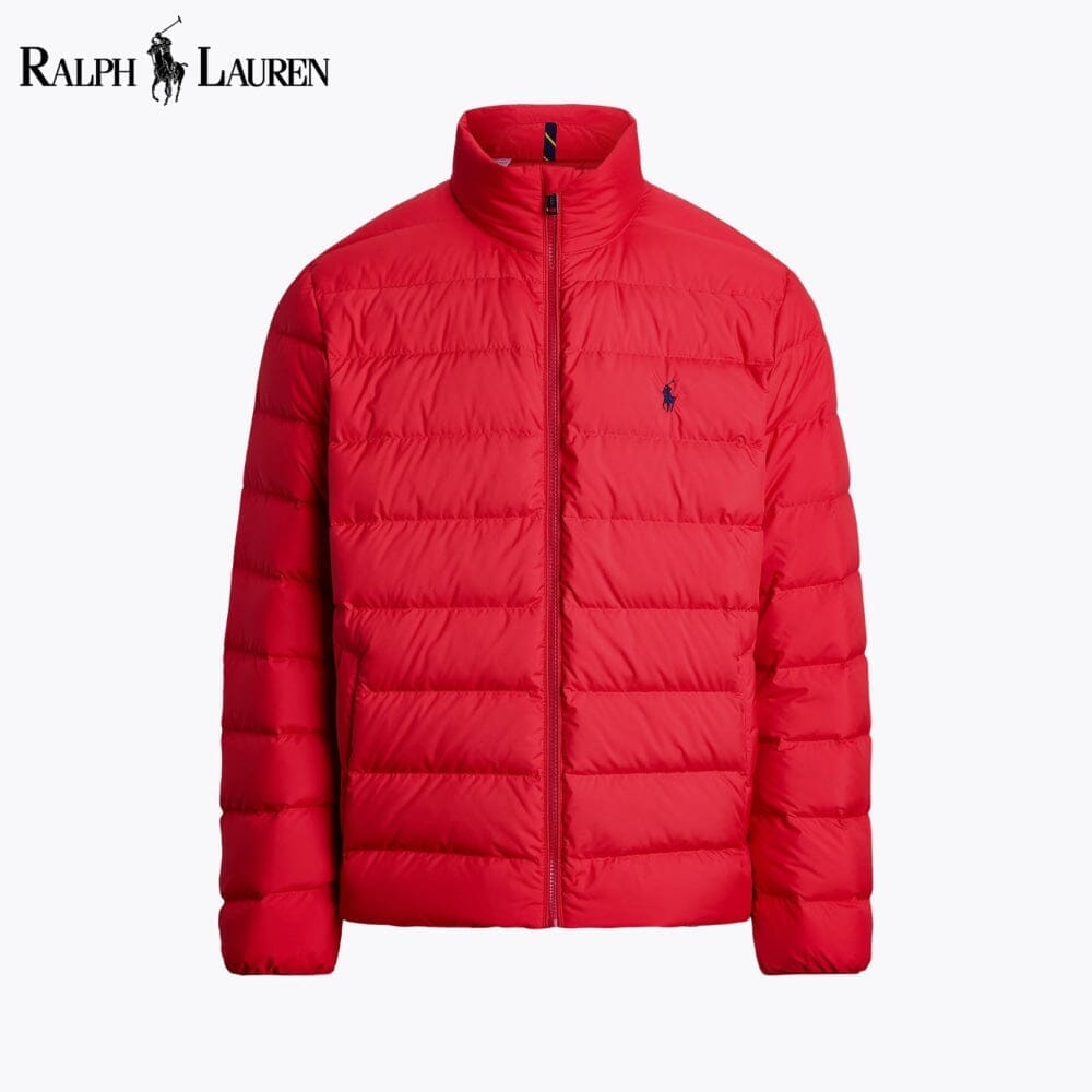 RL Colden Packable Down Jacket Ralph Lauren Vermond Red S 