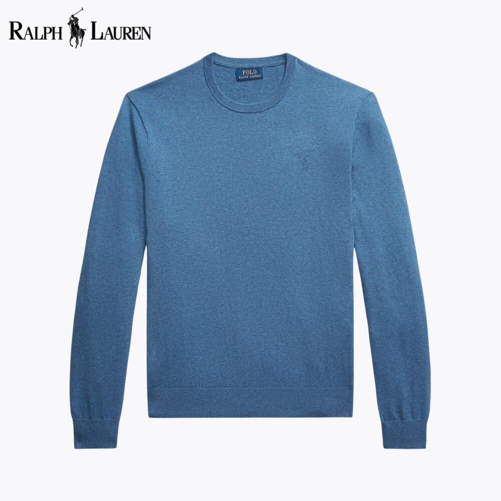 RL Cotton-Cashmere Crewneck Jumper Ralph Lauren Vermond Blue S 
