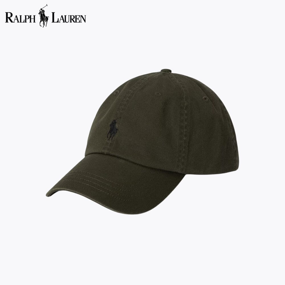 RL Cotton Chino Ball Cap Ralph Lauren Vermond Olive 