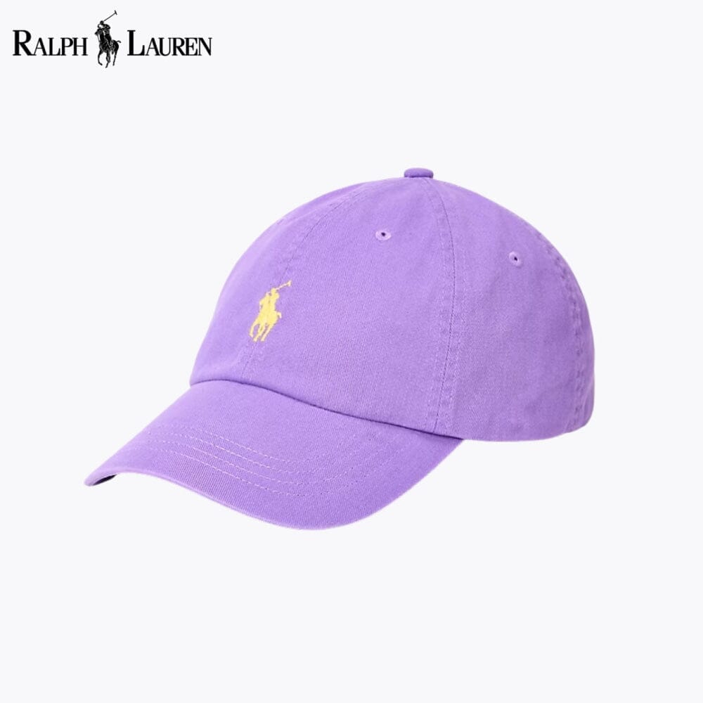 RL Cotton Chino Ball Cap Ralph Lauren Vermond Violet 