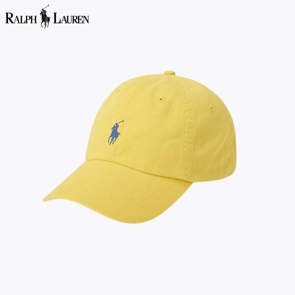 RL Cotton Chino Ball Cap Ralph Lauren Vermond Yellow 
