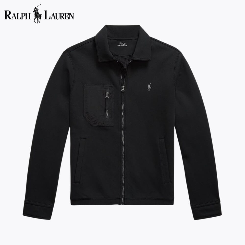 RL Double-Knit Jacket Ralph Lauren Vermond Black S 