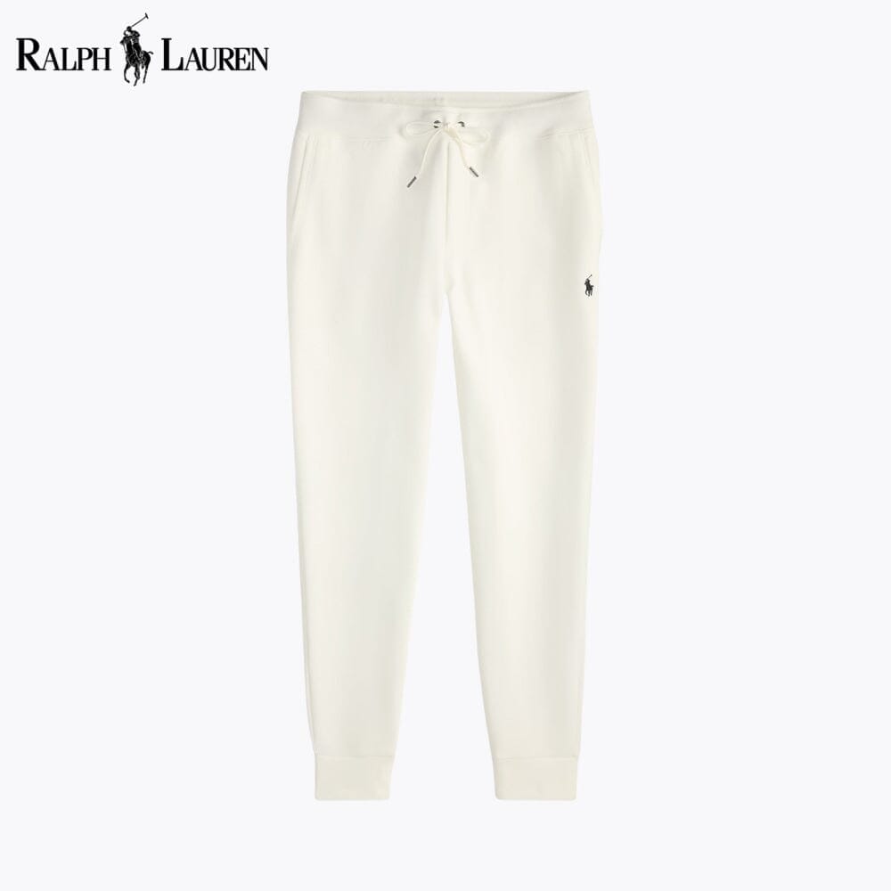RL Double-Knit Jogger Pant Ralph Lauren Vermond White 28 