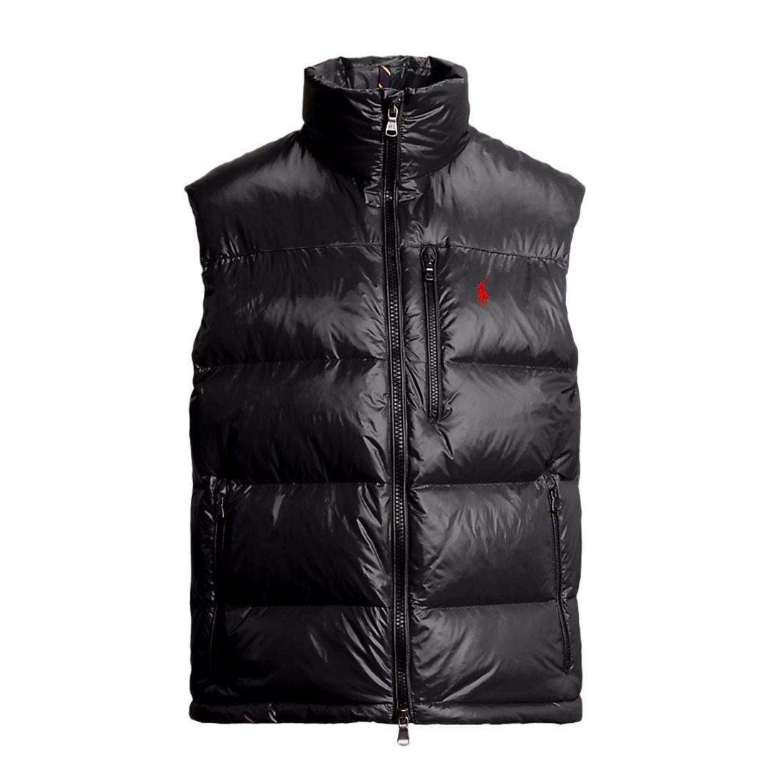 RL | Gilet Signature Homme – Déstockage Ralph Lauren Vermond Black Prestige XS 