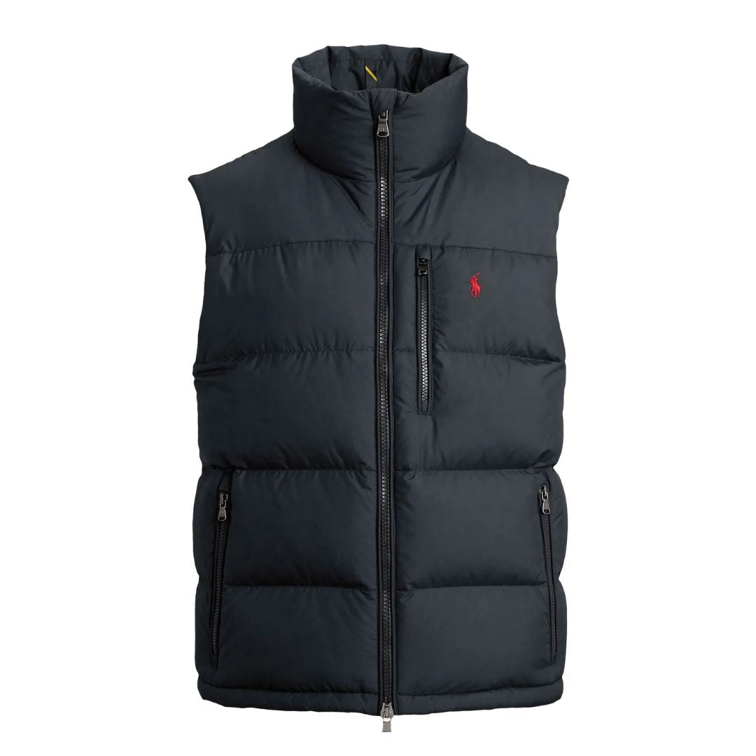 RL | Gilet Signature Homme – Déstockage Ralph Lauren Vermond Noir Intemporel XS 