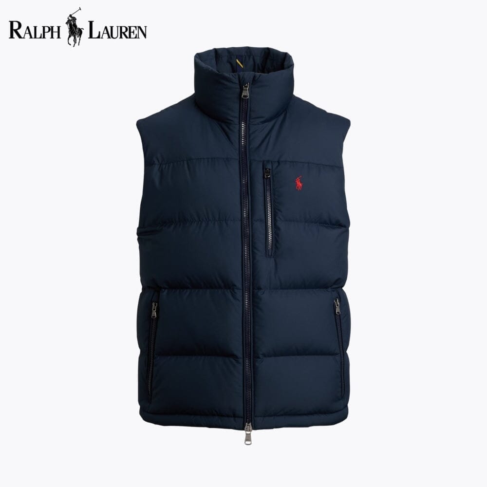 RL Gorham Down Gilet Ralph Lauren Vermond Blue Navy S 