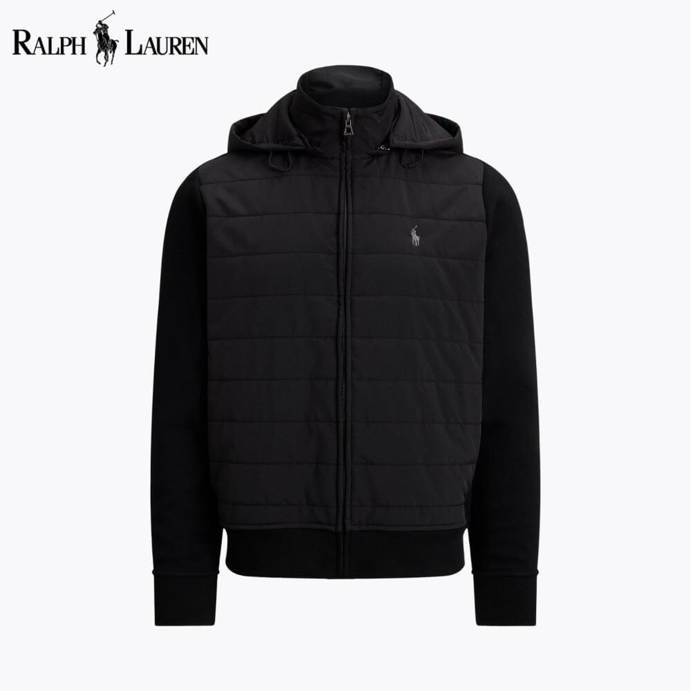 RL Hybrid Hooded Jacket Ralph Lauren Vermond Black S 