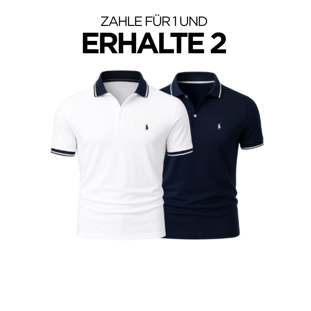 RL (KAUFE 1, ERHALTE 2) - Premiere Polo Shirt Kit – Professional Line by (2-Pack) Ralph Lauren Vermond 