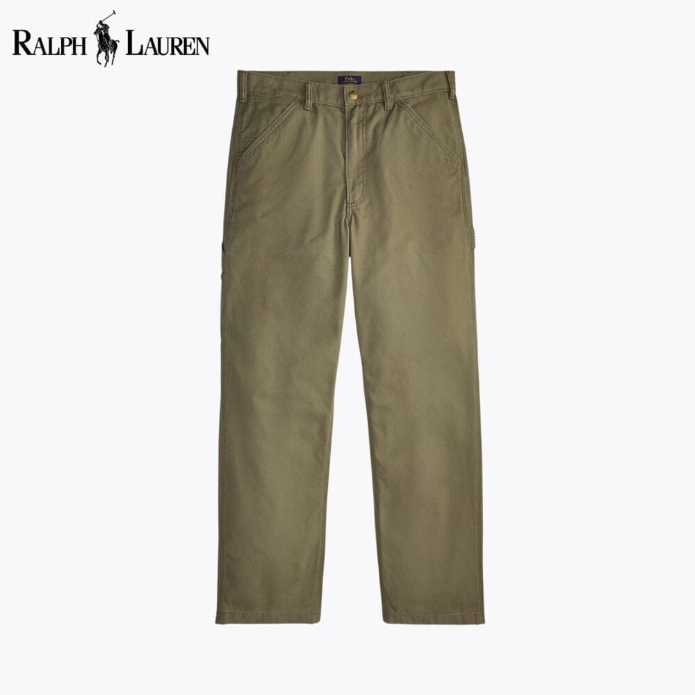 RL Polo Dungaree Canvas Carpenter Trouser Ralph Lauren Vermond Autumn Sage 28 