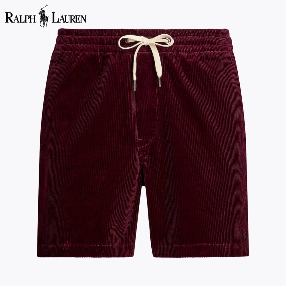 RL Polo Prepster Corduroy Short Ralph Lauren Vermond Ruby 28 