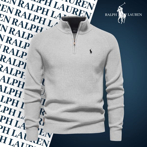 RL Pull Col Zippé (DÉSTOCKAGE) Ralph Lauren Vermond 