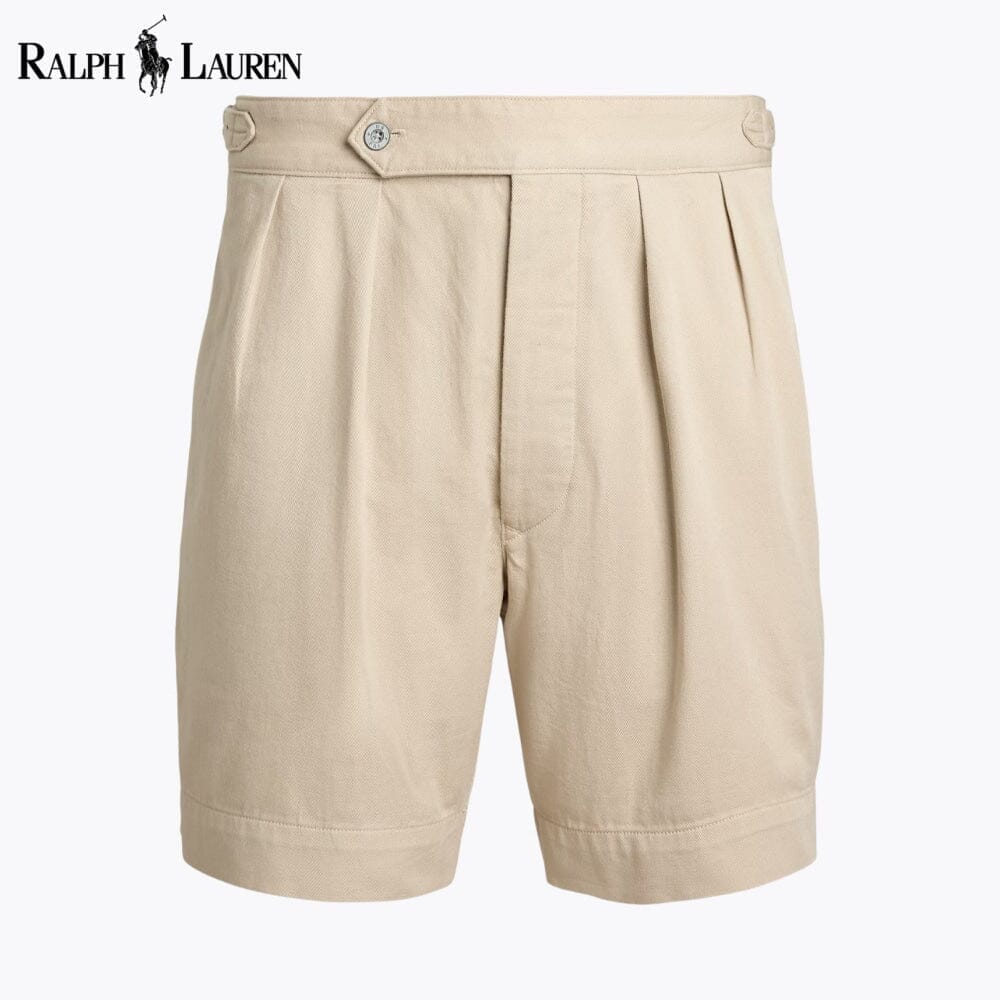 RL Relaxed Fit Pleated Twill Short Ralph Lauren Vermond Khaki 28 