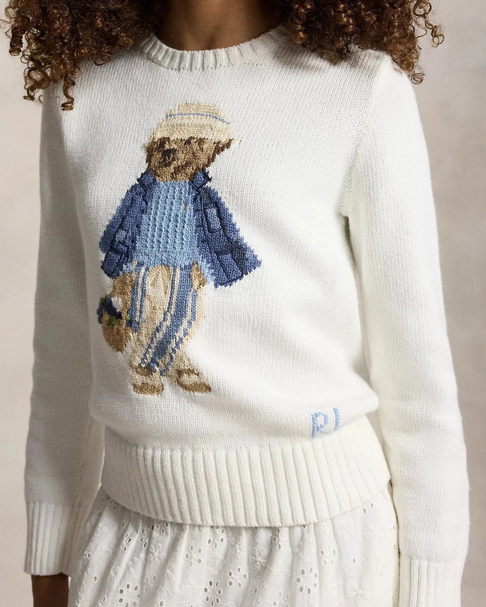 RL Sweater | Polo Bear Cotton Sweater Ralph Lauren Luxvian 
