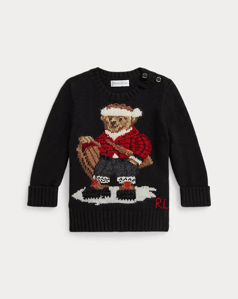 RL Sweater | Polo Bear Sweater BabyBoy Ralph Lauren Luxvian 