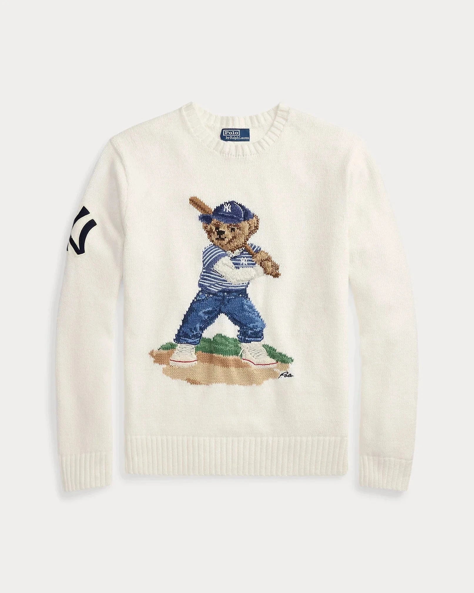 RL Sweater | Yankees Polo Bear Sweater Ralph Lauren Luxvian 