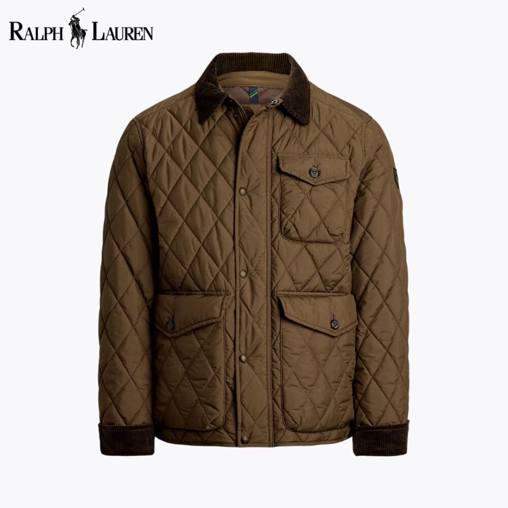 RL The Beaton Quilted Jacket Ralph Lauren Vermond Chestnut S 