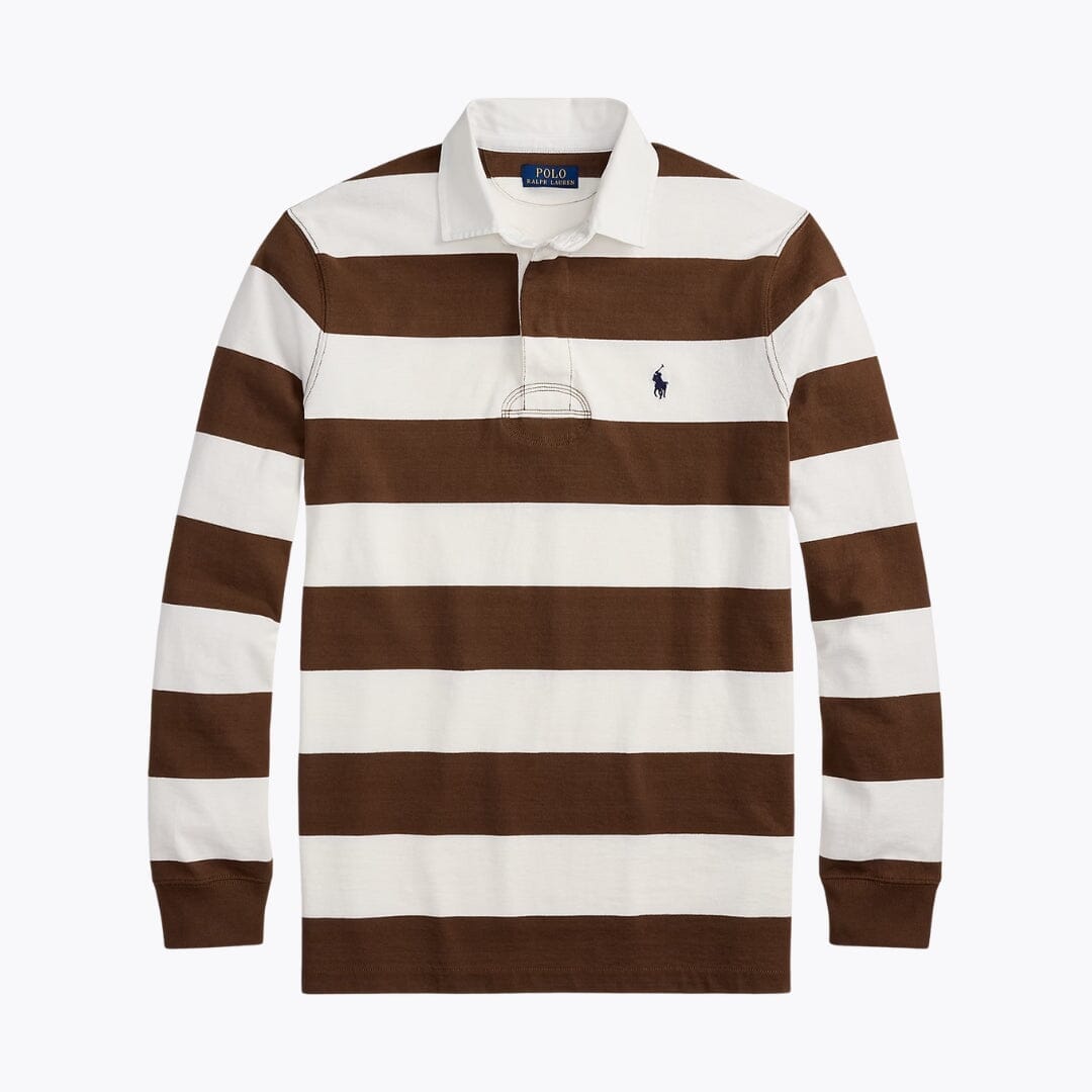 RL The Iconic Rugby Shirt Ralph Lauren Vermond Pale Russet/Cream S 