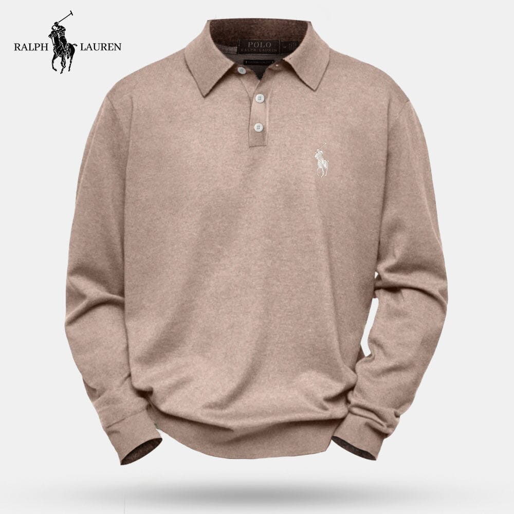 RL Victor | Men's Polo Shirt Ralph Lauren Vermond Beige S 