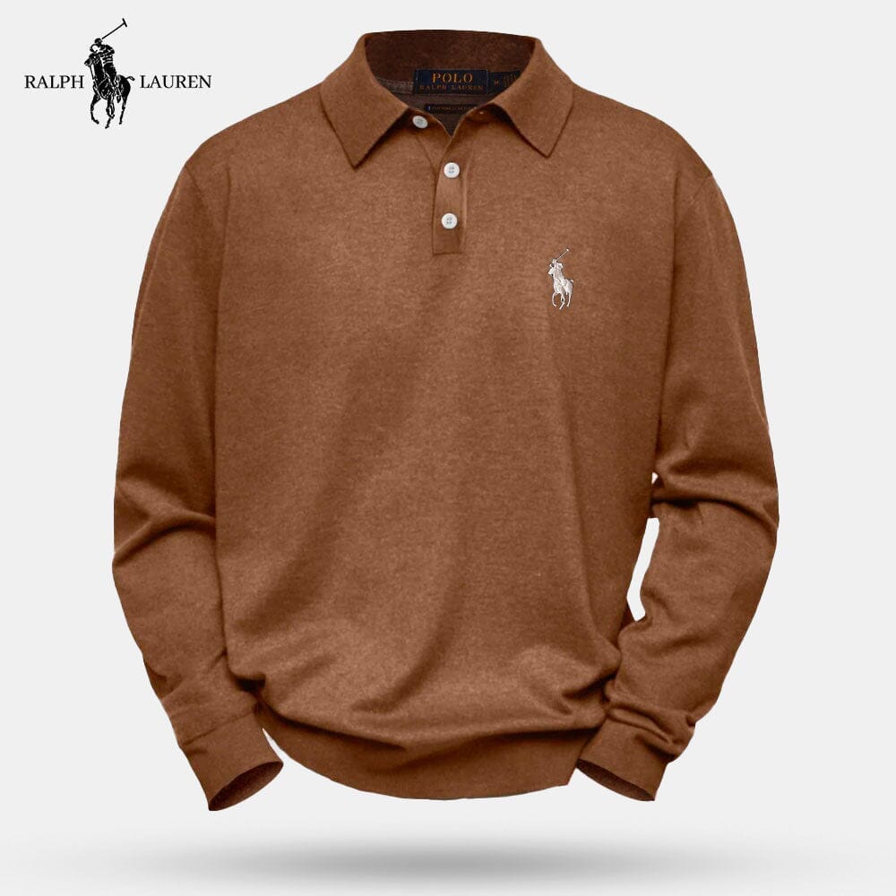 RL Victor | Men's Polo Shirt Ralph Lauren Vermond Dark brown S 
