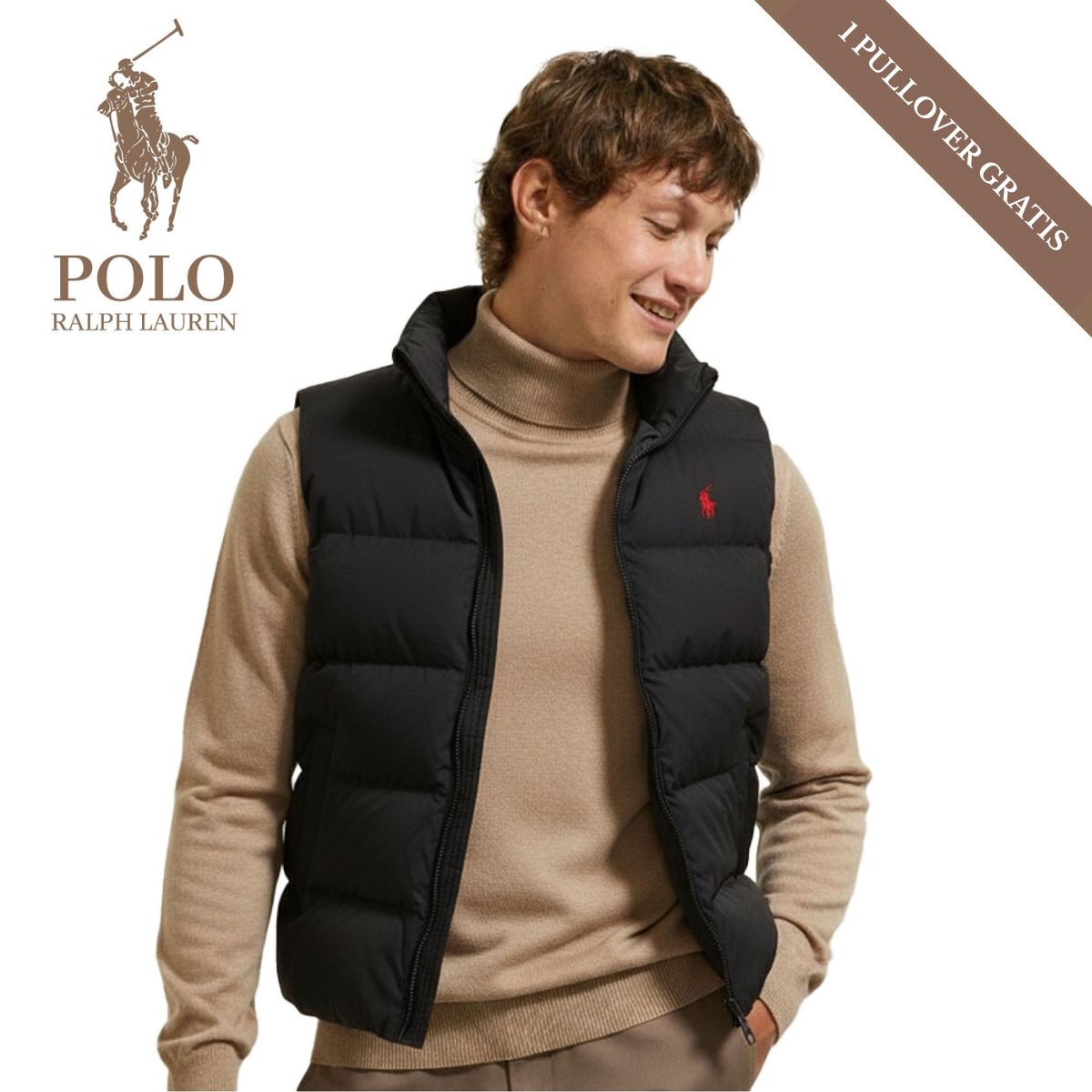 RL Weste + Gratis-Pullover (LAGERRÄUMUNG) Ralph Lauren Vermond 