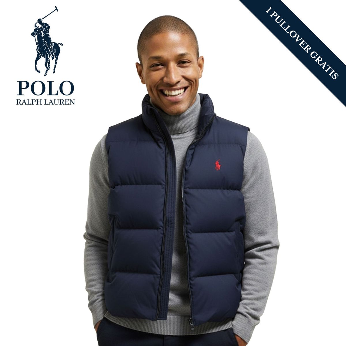 RL Weste + Gratis-Pullover (LAGERRÄUMUNG) Ralph Lauren Vermond 