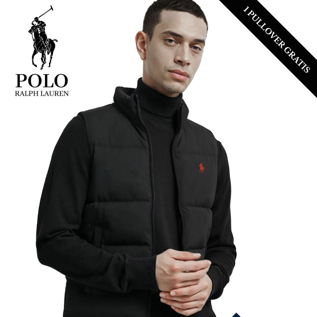 RL Weste + Gratis-Pullover (LAGERRÄUMUNG) Ralph Lauren Vermond 