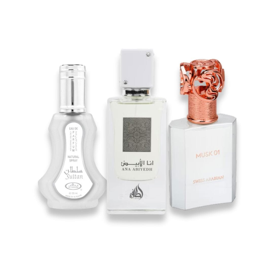SET Musk & White Oud – 3x 100 ml Vermond 