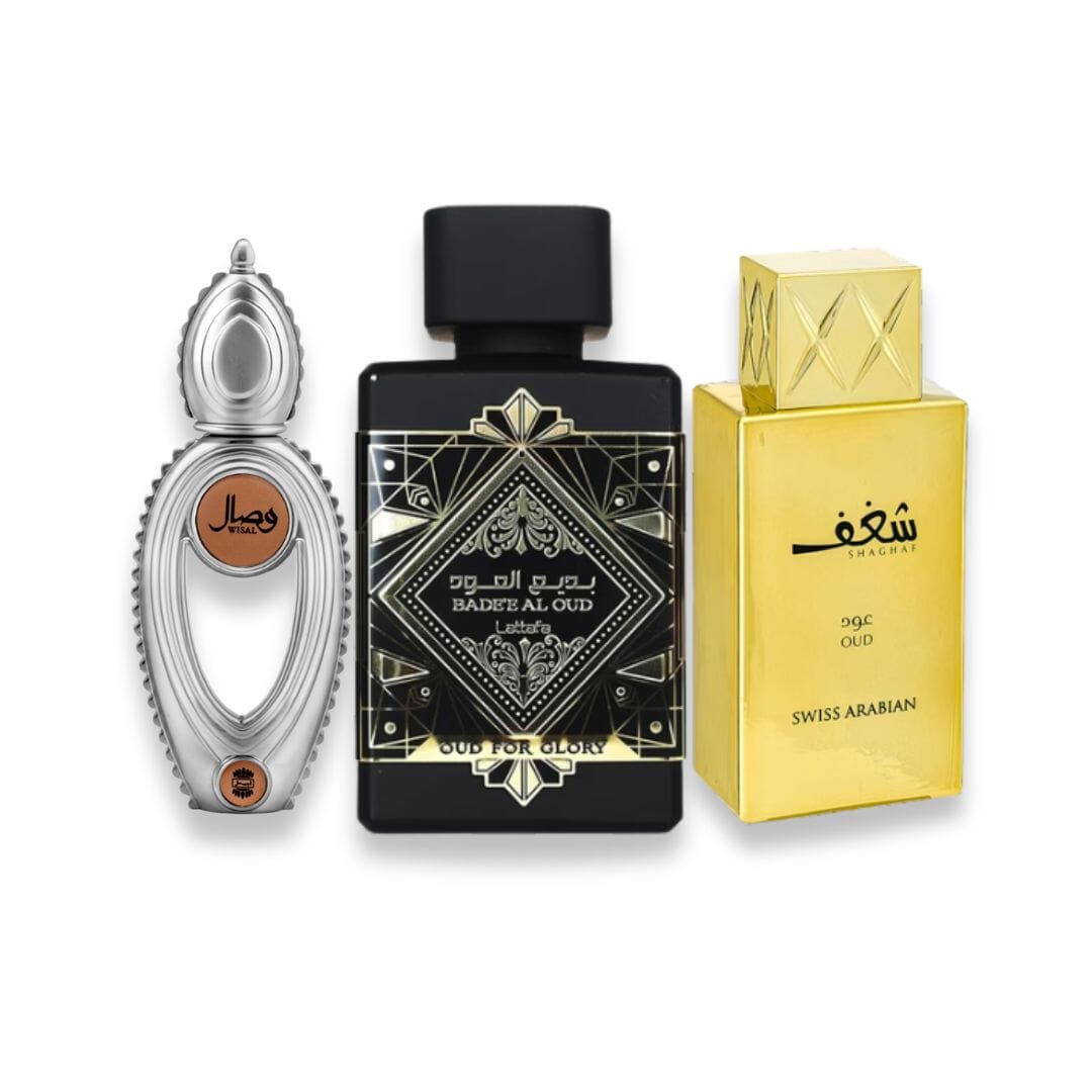 SET Velvet Oud – 3x 100 ml / EDP Vermond 