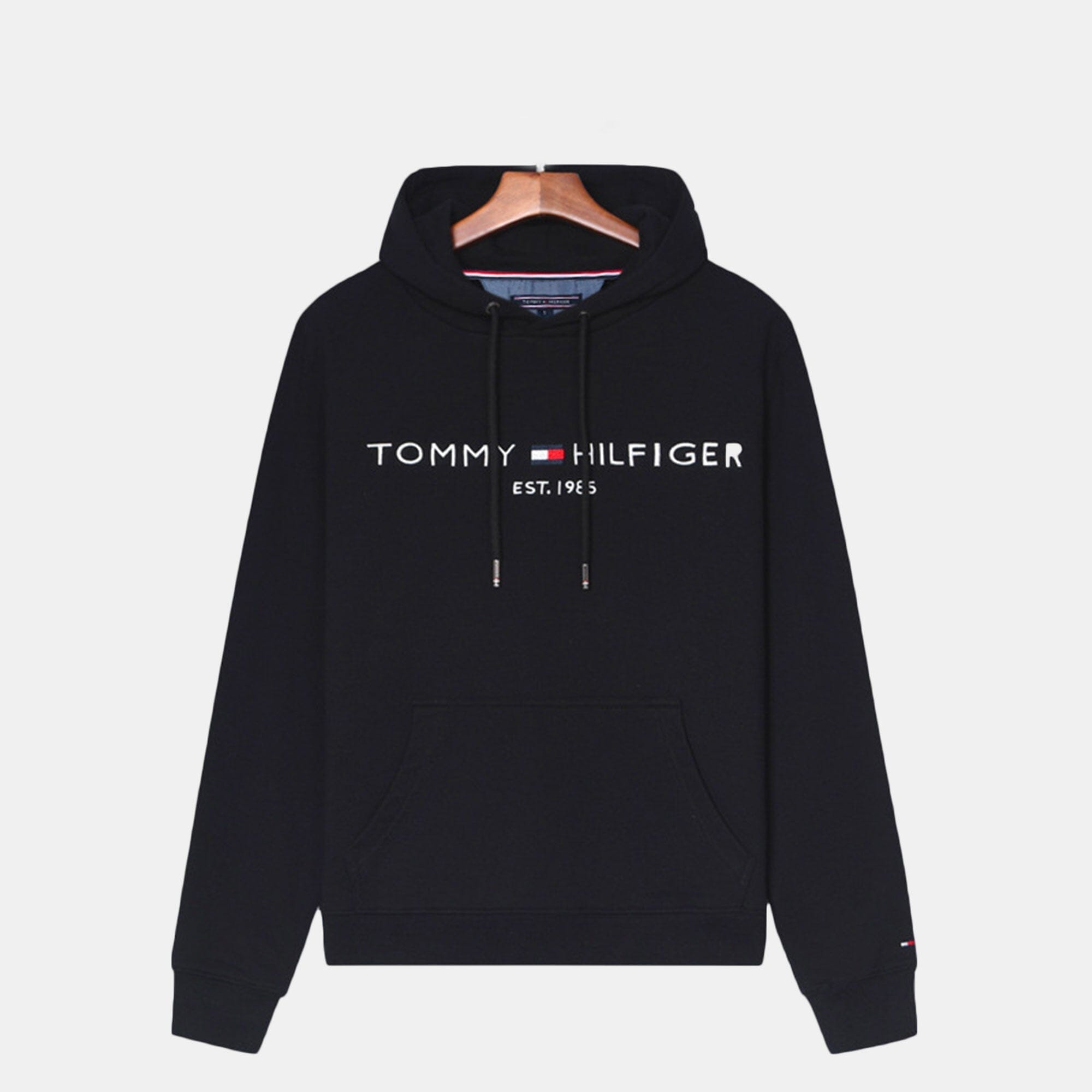 TH Premium Cotton Hoodie Tommy Hilfiger Vermond Black S 