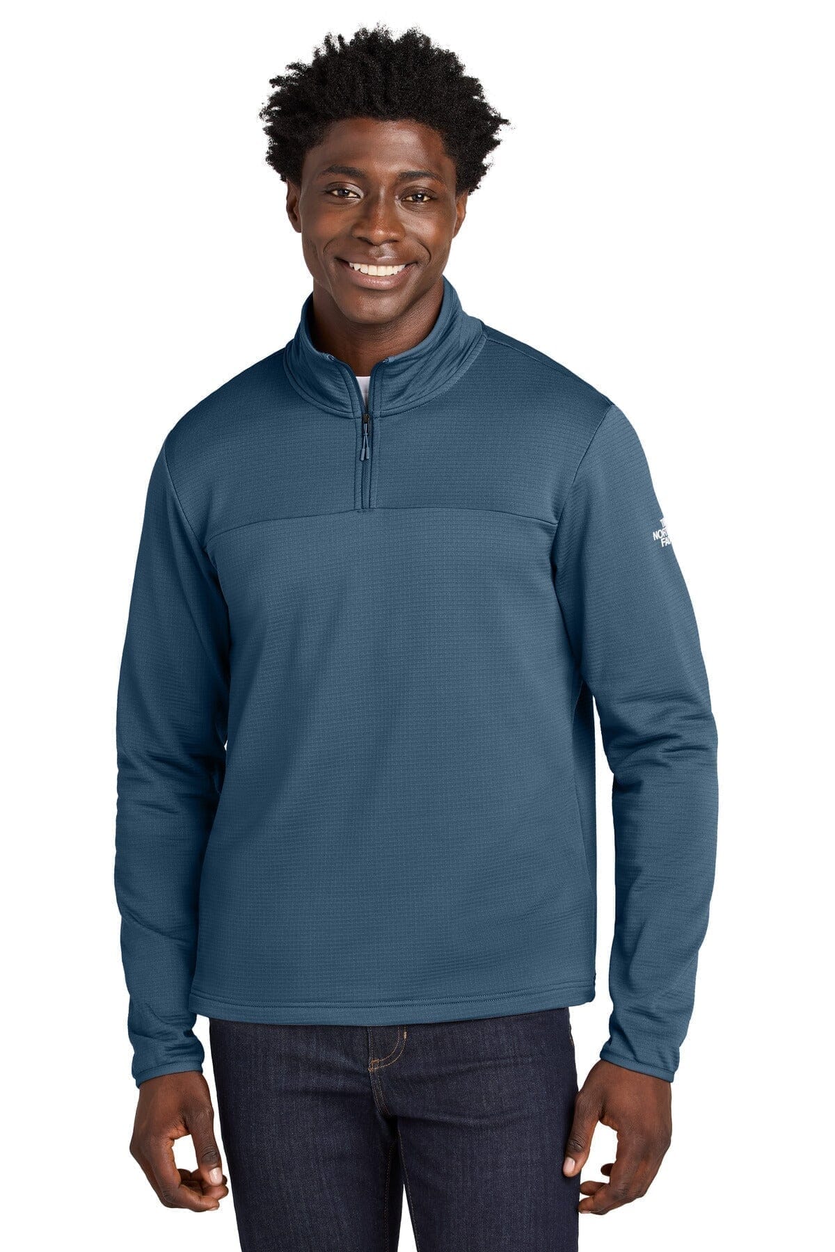 TNF Aim 1/4-Zip Fleece The North Face Vermond Shady Blue S 