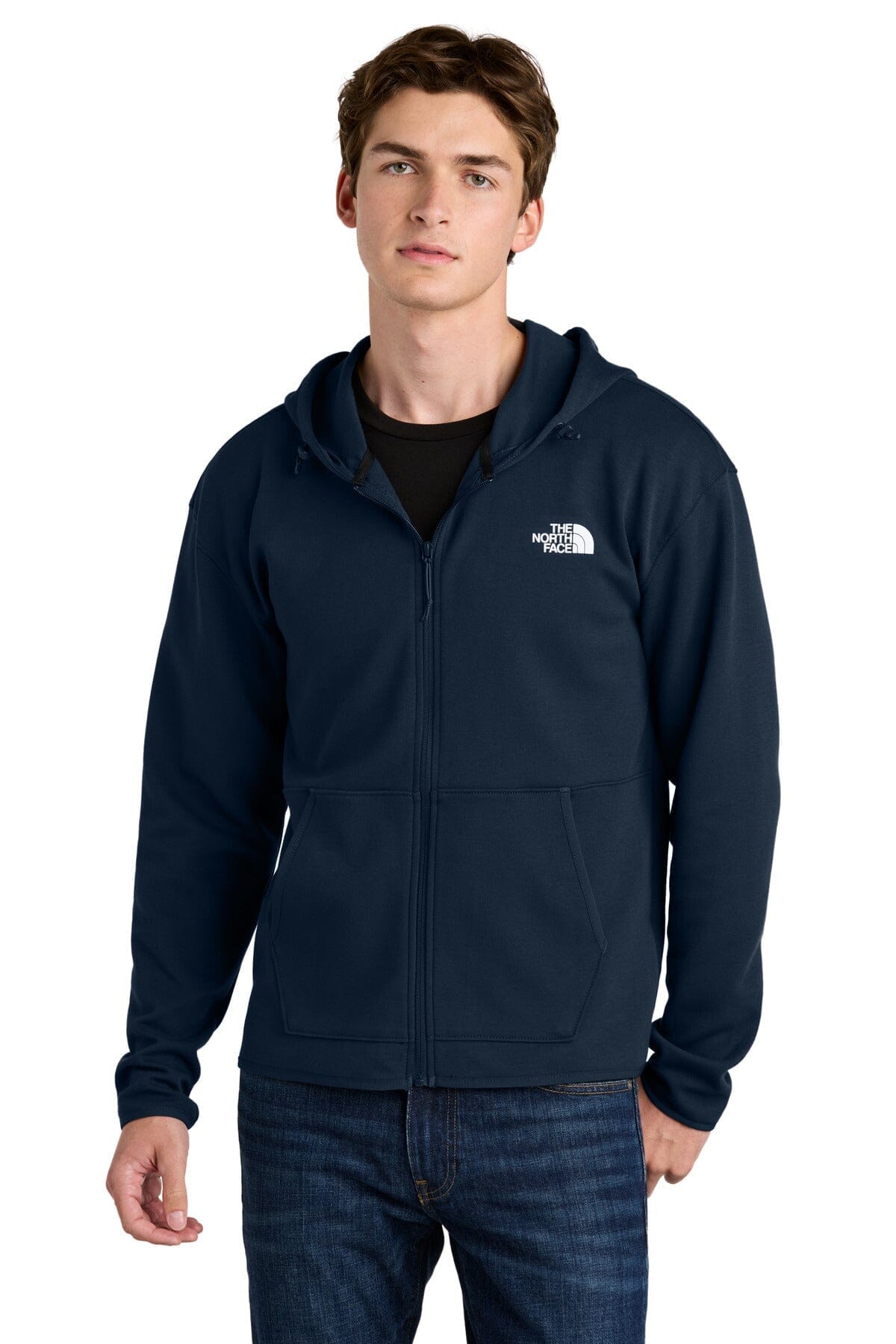 TNF Double-Knit Full-Zip Hoodie The North Face Vermond Summit Navy S 