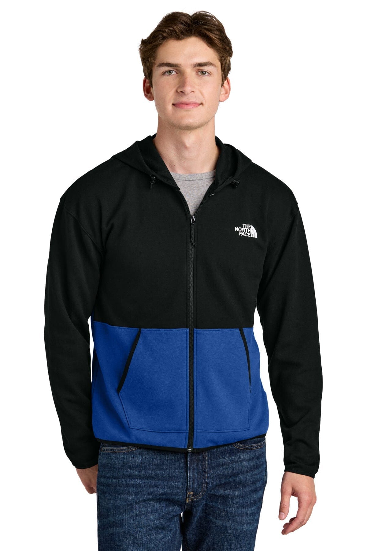TNF Double-Knit Full-Zip Hoodie The North Face Vermond TNF Blue/ TNF Black S 