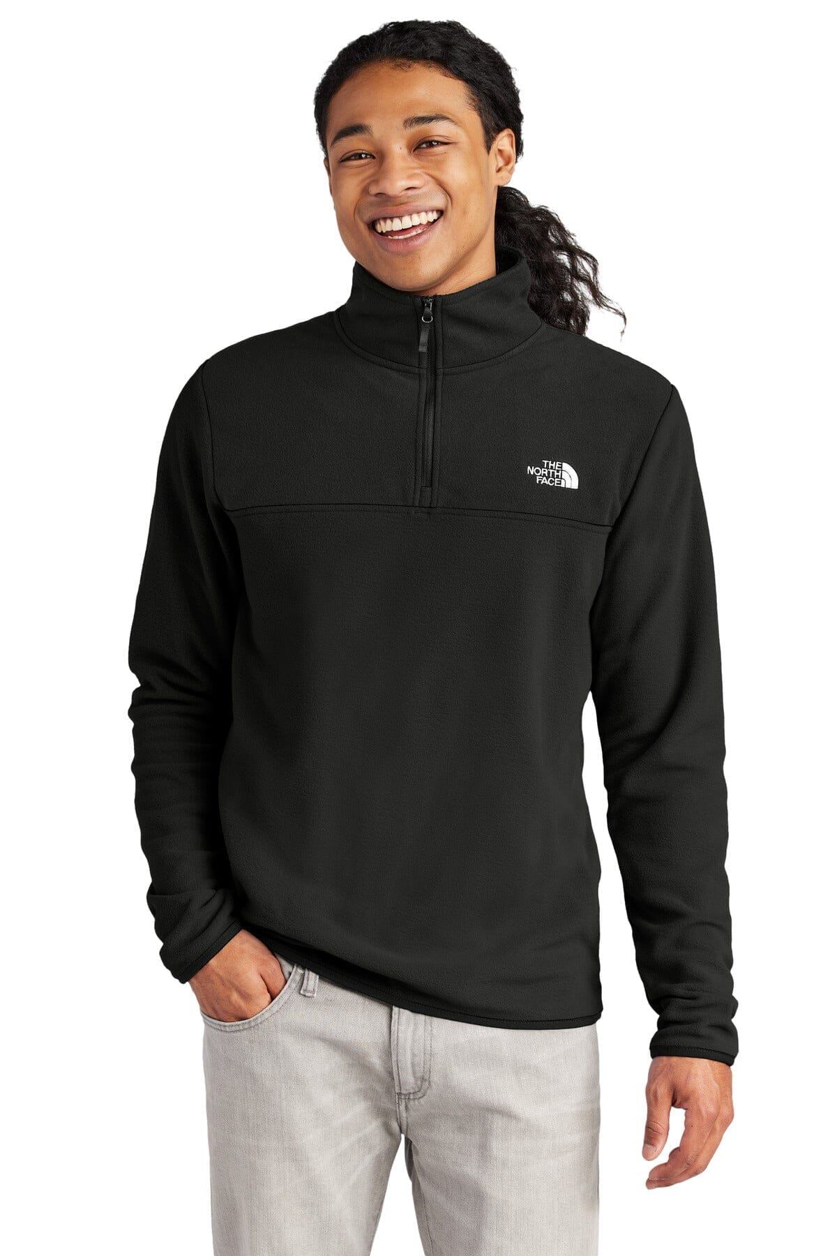 TNF Glacier 1/4-Zip Fleece The North Face Vermond TNF Black S 